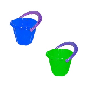 Відро для піску, 16х19 см, "Незабудка", Colorplast - інтернет-магазин optom-k.com