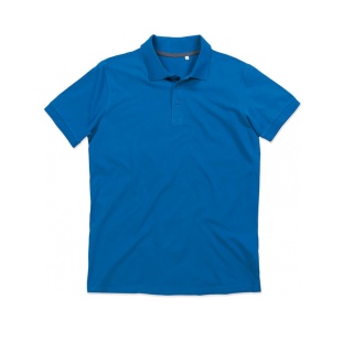 Поло мужское, размер XXL, хлопок, синий королевский цвет, Stedman - интернет-магазин optom-k.com